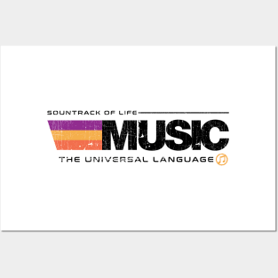 Music - Universal Language v2 Posters and Art